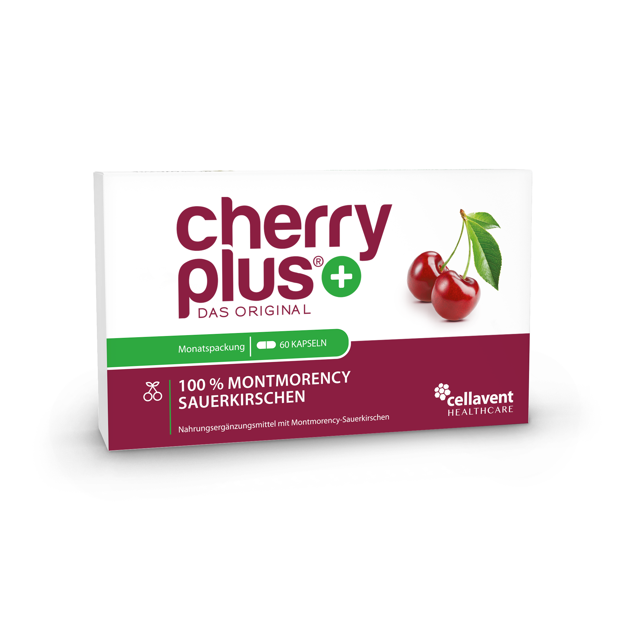 Verpackung Cherry PLUS Original Kapsen Front