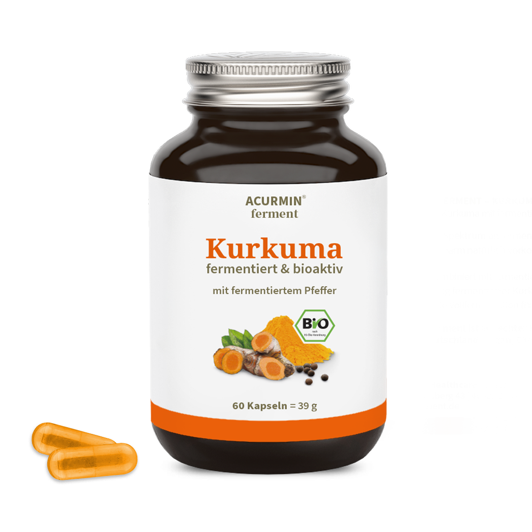 Acurmin ferment Kapseln Verpackung