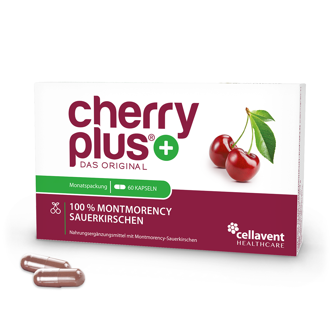 Cherry PLUS Verpackung mit 2 Kapseln